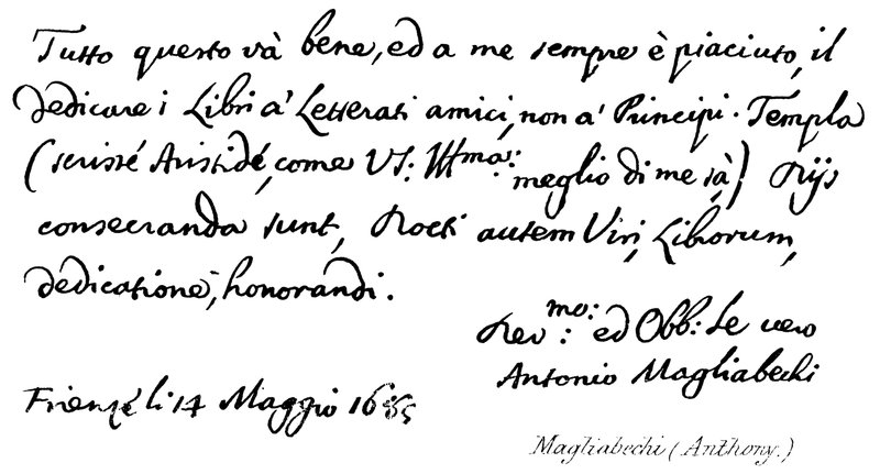 Magliabechi (Antoni) autorstwa English School