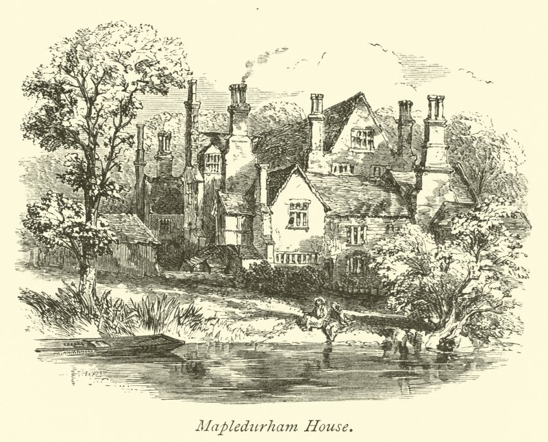 Dom Mapledurham autorstwa English School