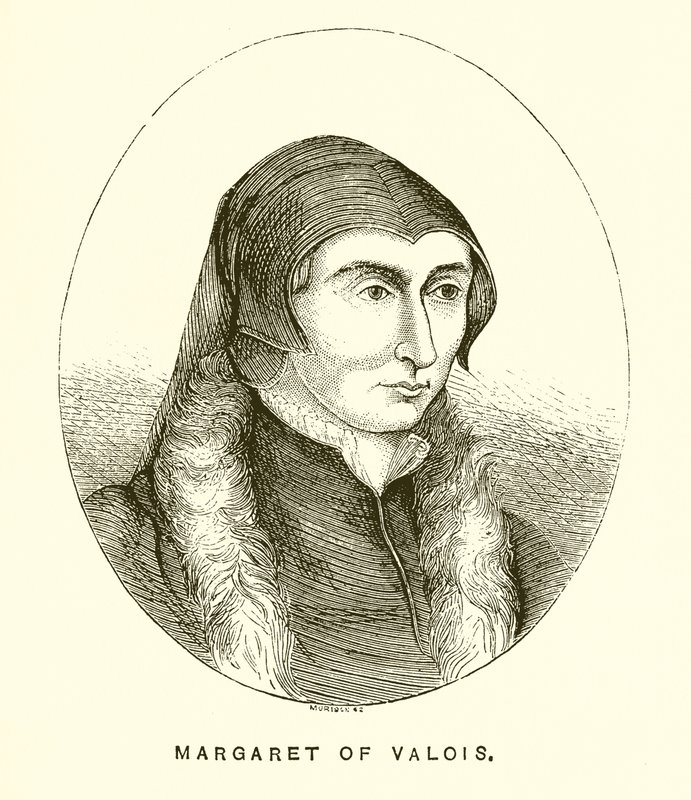 Małgorzata z Valois autorstwa English School