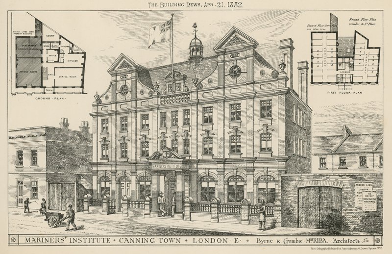 Mariners Institute, Canning Town, Londyn autorstwa English School