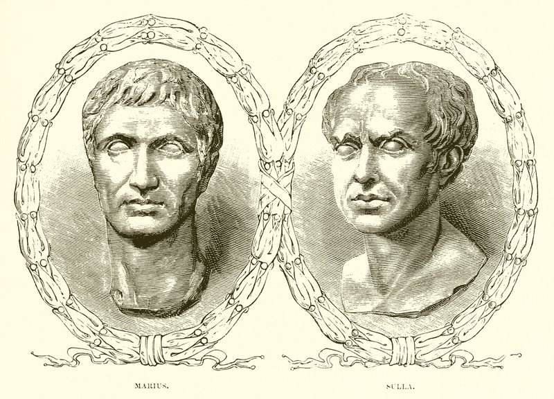 Marius i Sulla autorstwa English School
