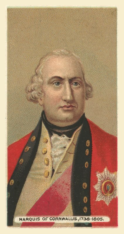 Markiz Cornwalllis autorstwa English School