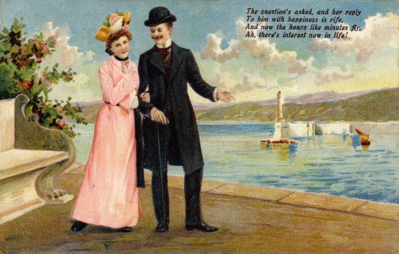 Propozycja małżeństwa autorstwa English School