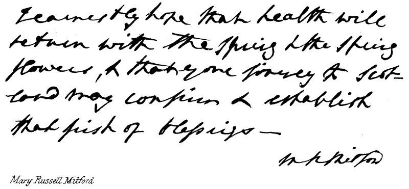 Mary Russel Mitford autorstwa English School