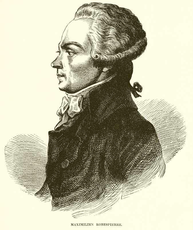 Maximilien Robespierre autorstwa English School