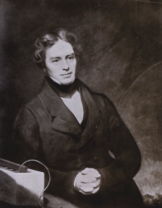 Michael Faraday (litho) autorstwa English School