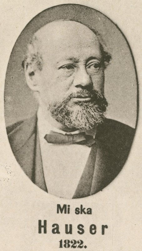 Miska Hauser (gravure) autorstwa English School