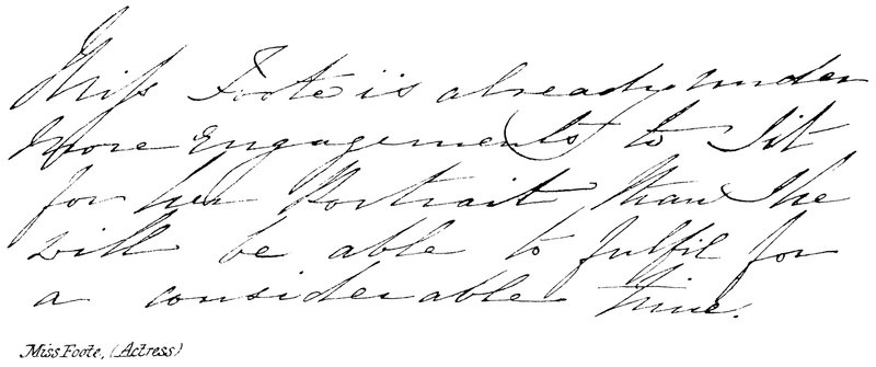 Panna Foote (aktorka) autorstwa English School