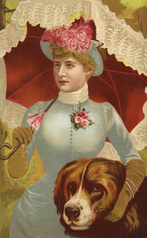 Panna Mary Anderson autorstwa English School