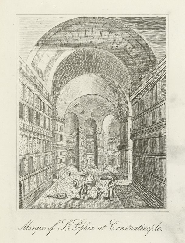 Meczet św. Zofii w Konstantynopolu autorstwa English School