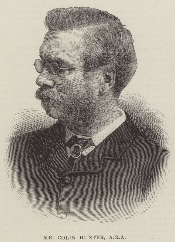 pan Colin Hunter, ARA autorstwa English School
