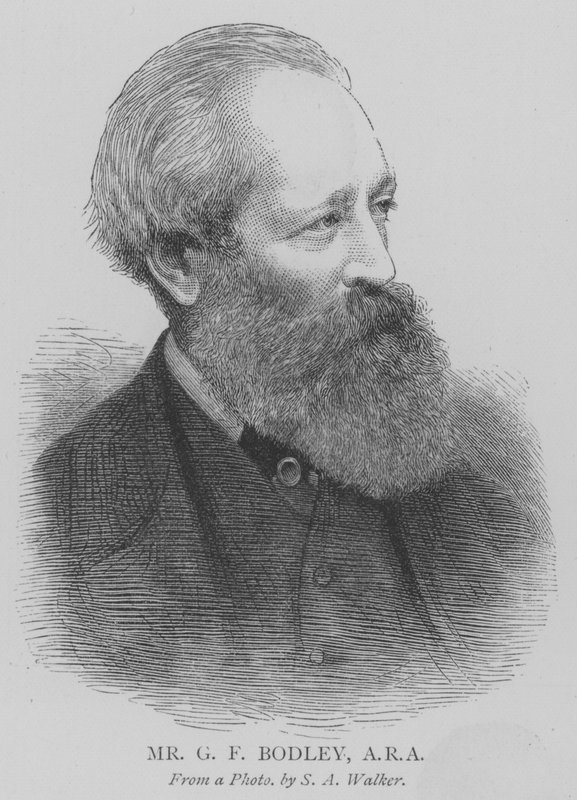 Pan G F Bodley, ARA (grawerowanie) autorstwa English School