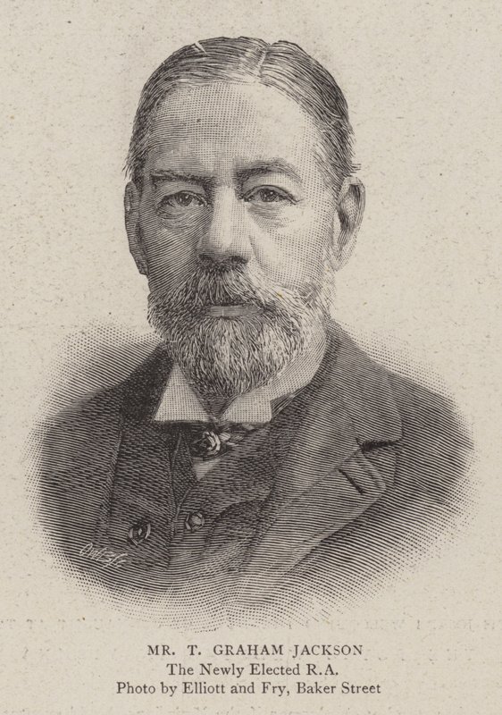Pan T Graham Jackson (Grawerowanie) autorstwa English School