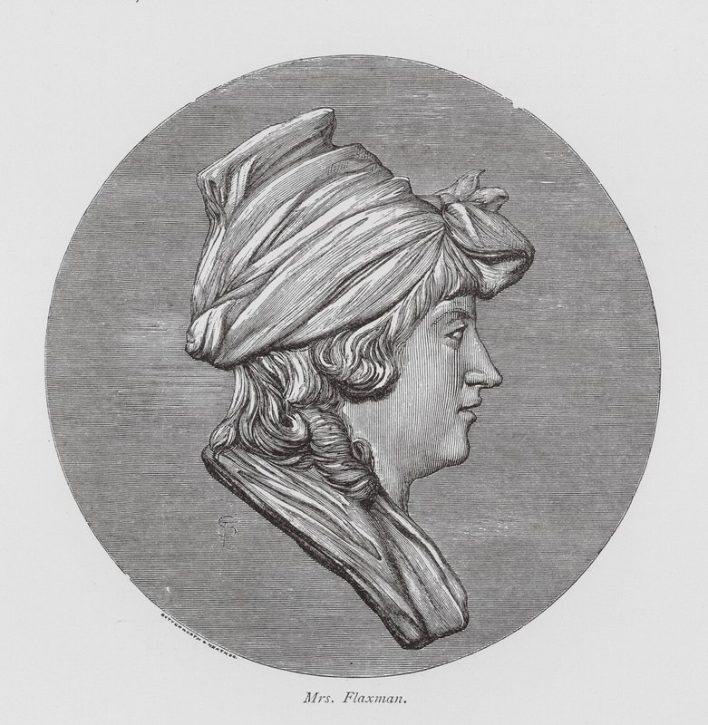 Pani Flaxman (grawerunek) autorstwa English School