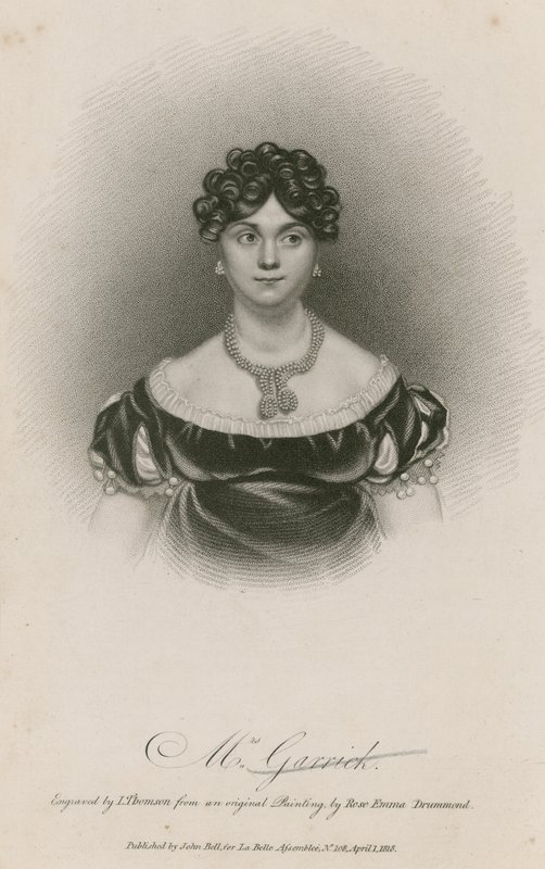 Pani Garrick (Eva Marie Veigel) autorstwa English School