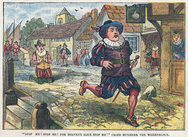Mynheer z Wodenblock autorstwa English School