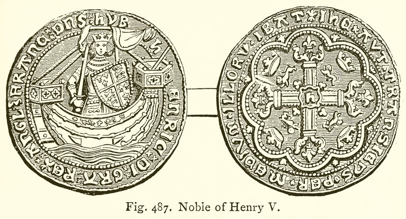 Szlachcic Henryka V autorstwa English School