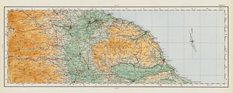 Mapa OS autorstwa English School