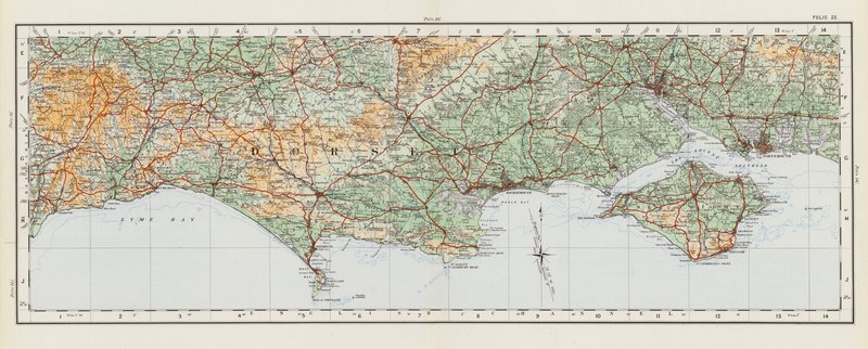 Mapa OS autorstwa English School