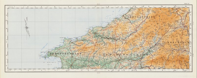 Mapa OS autorstwa English School