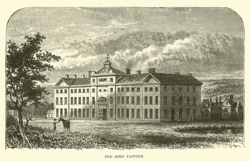 Stara fabryka Soho autorstwa English School