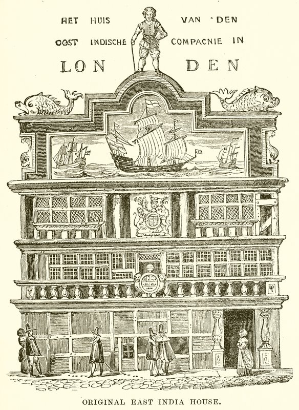 Oryginalny dom wschodnioindyjski autorstwa English School