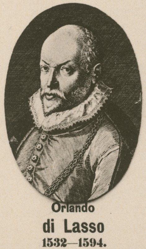Orlando di Lasso (grawiura) autorstwa English School
