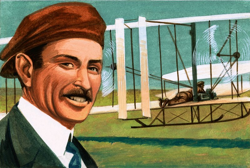 Orville Wright autorstwa English School