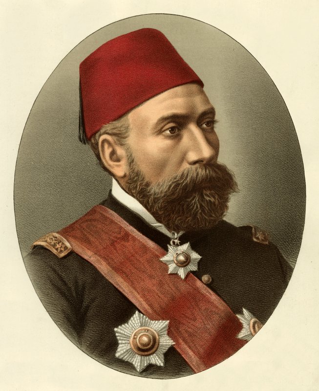 Osman Pasza autorstwa English School