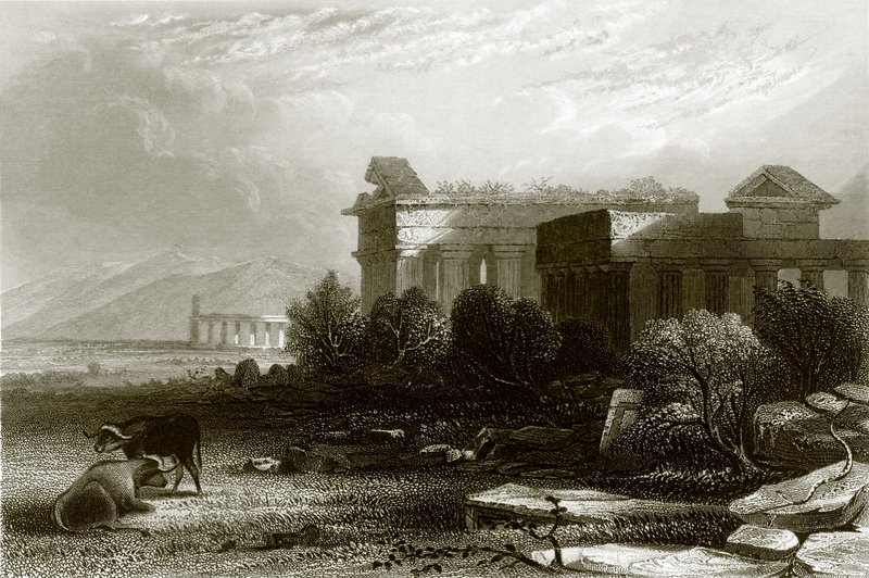 Paestum autorstwa English School