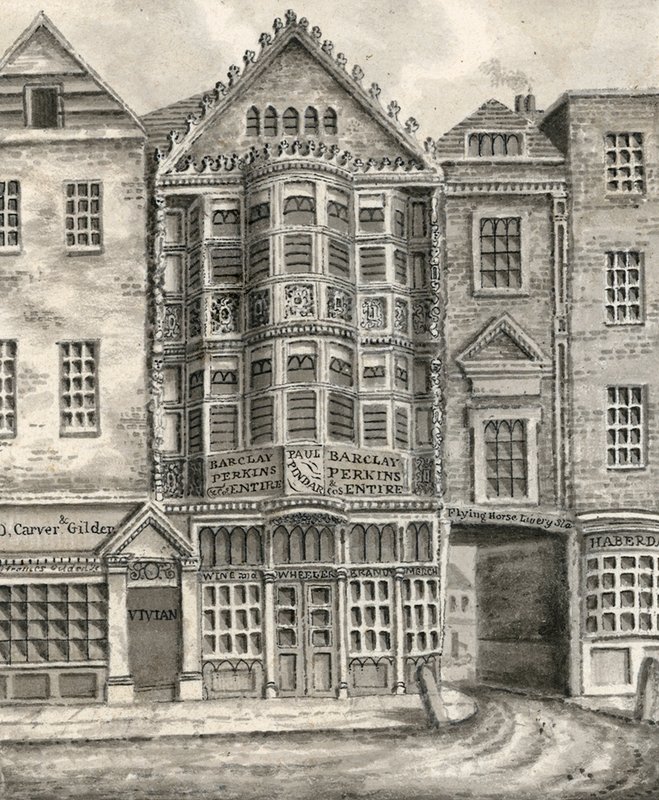 Dom Paula Pindersa, ulica Bishopsgate autorstwa English School