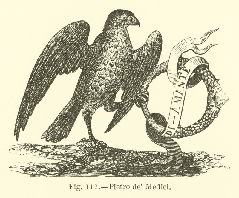 Pietro de Medici autorstwa English School