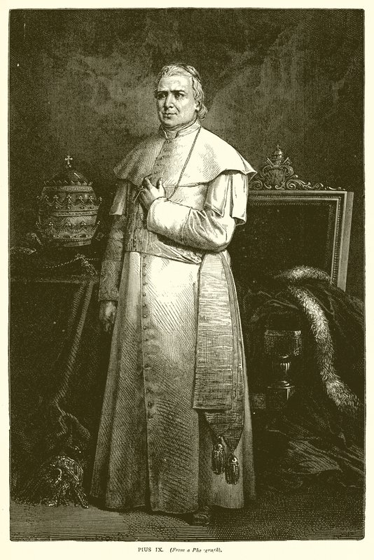 Pius IX autorstwa English School