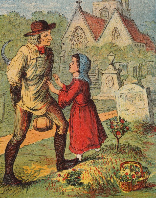 "Proszę tam nie wchodzić, sir!" (kolorowa litografia) autorstwa English School