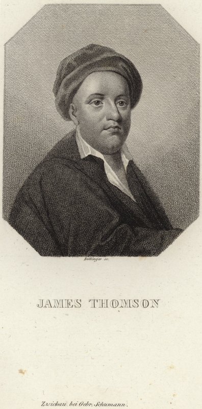 Portret Jamesa Thomsona autorstwa English School