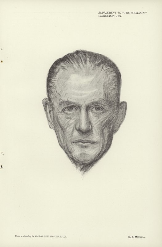 Portret WB Maxwella autorstwa English School