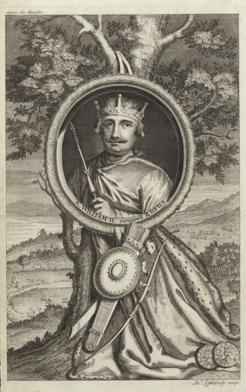 Portret Wilhelma II z Anglii autorstwa English School