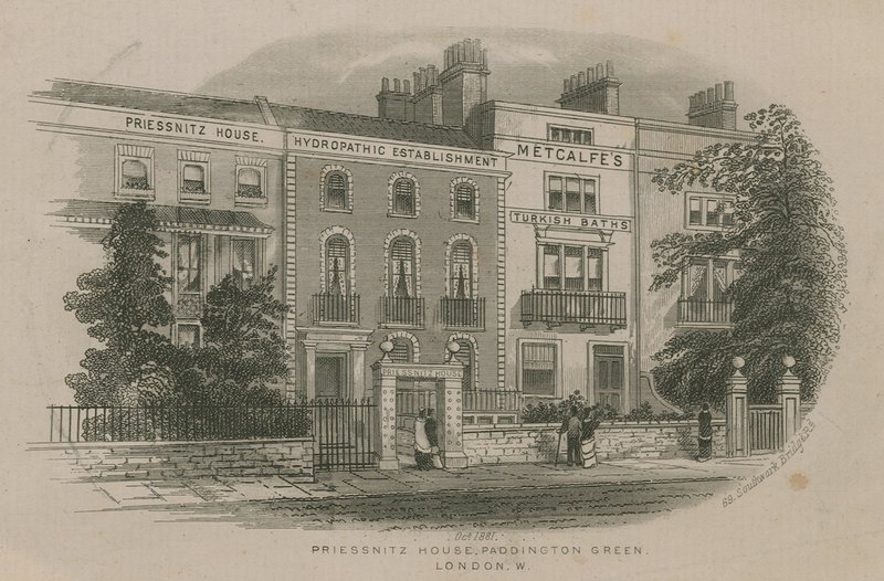 Dom Priessnitza, Paddington Green autorstwa English School