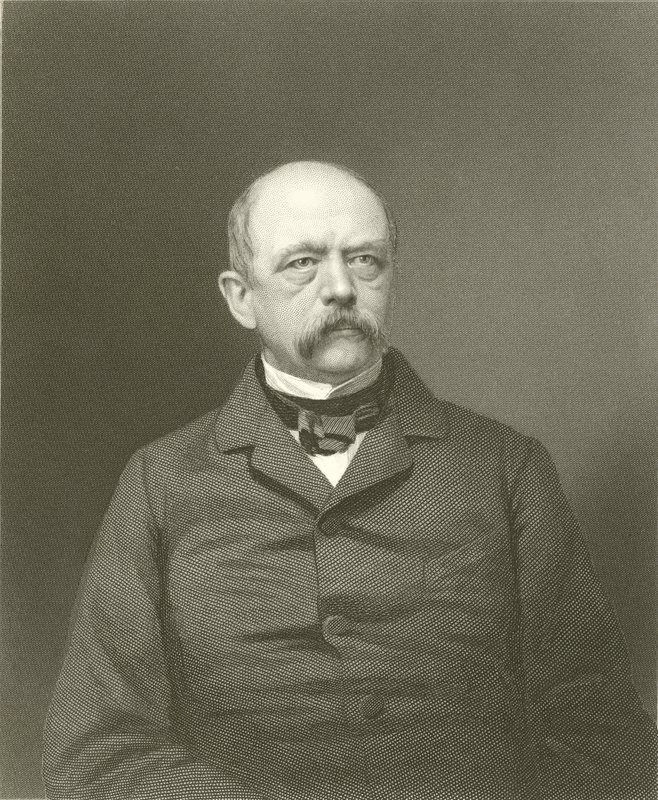 Książę von Bismarck autorstwa English School