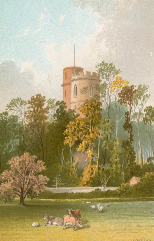 Princes Tower — Jersey autorstwa English School