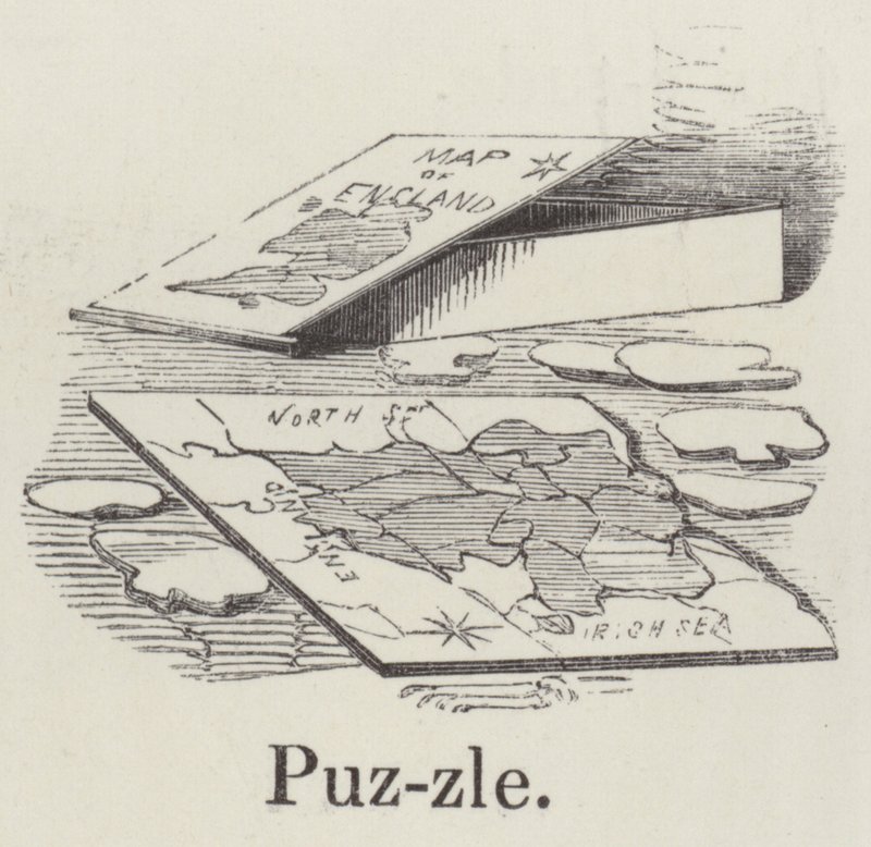 Puzzle (grawerowanie) autorstwa English School