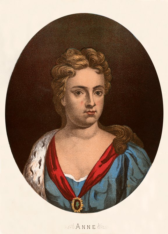 Królowa Anna autorstwa English School