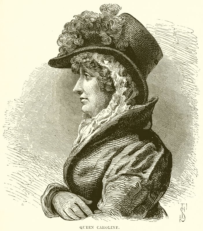 Królowa Karolina autorstwa English School