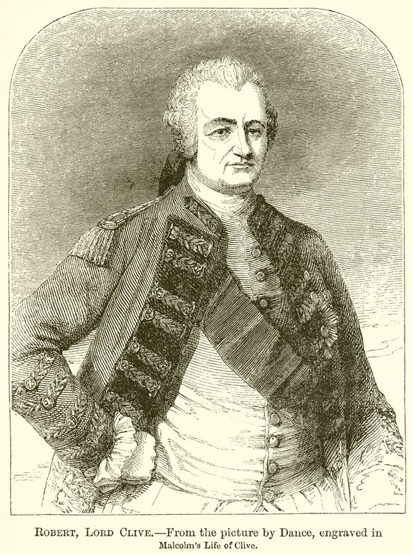 Robert, Lord Clive autorstwa English School