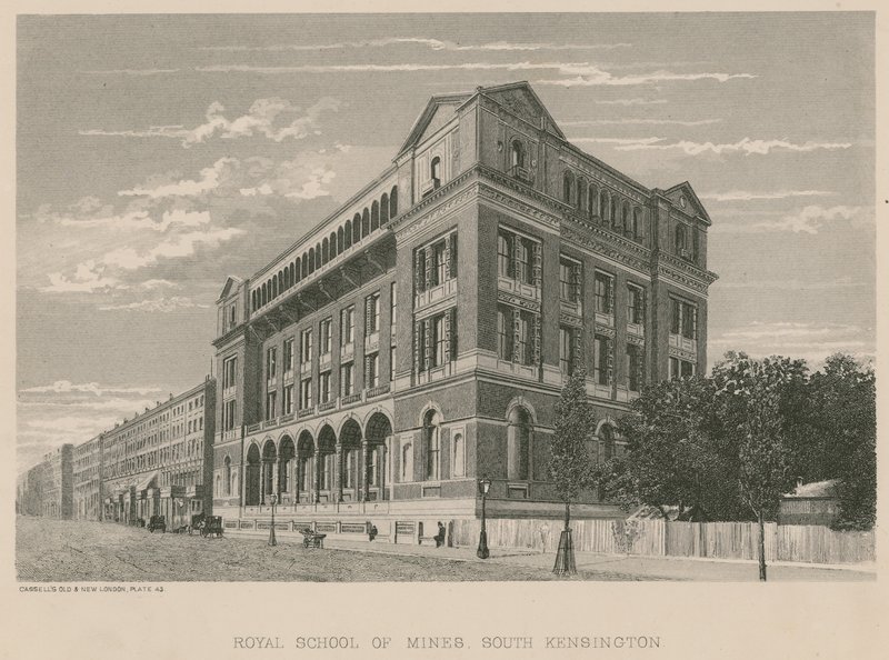 Royal School of Mines, South Kensington, Londyn autorstwa English School