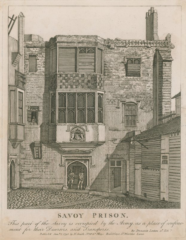 Więzienie Savoy autorstwa English School