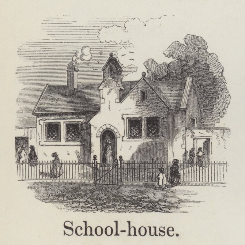 Szkoła (grawerowanie) autorstwa English School