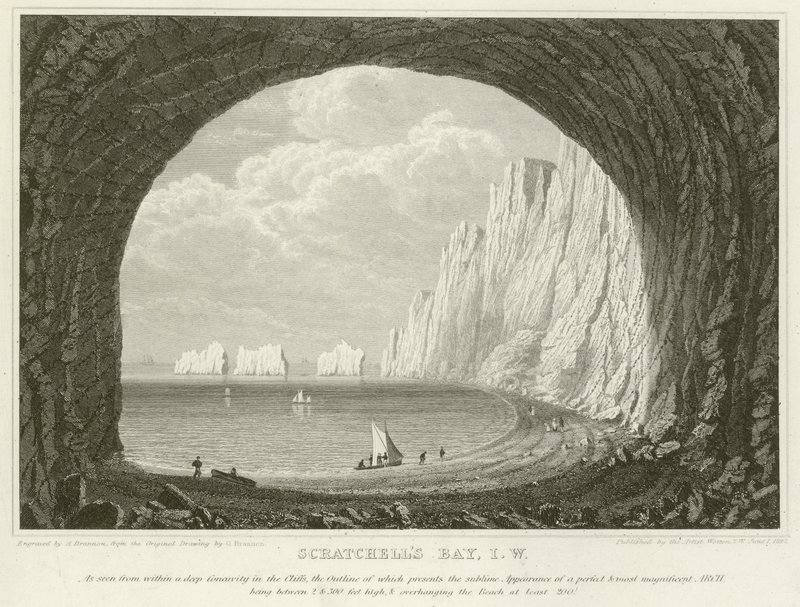 Scratchells Bay, Wyspa Wight autorstwa English School