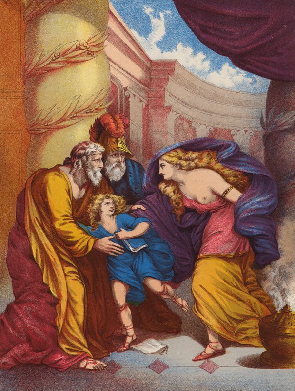 Szekspir: Tytus Andronikus (chromolitho) autorstwa English School