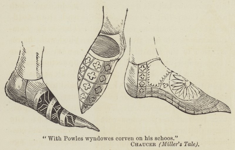 Buty (grawerowane) autorstwa English School